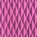 Square Machine Washable Abstract Pink Modern Rug, wshabs196pnk