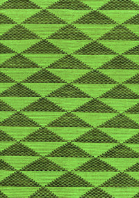 Abstract Green Modern Rug, abs196grn