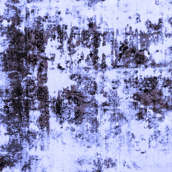 Abstract Blue Modern Rug, abs1970blu