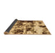 Sideview of Abstract Brown Modern Rug, abs1970brn