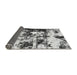 Sideview of Abstract Gray Modern Rug, abs1970gry