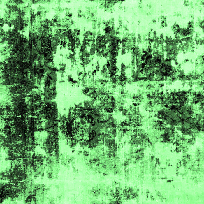 Abstract Emerald Green Modern Rug, abs1970emgrn