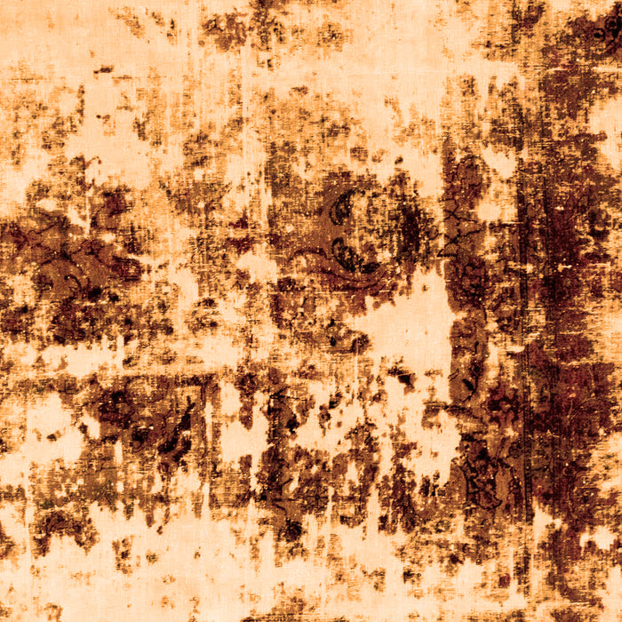 Abstract Orange Modern Rug, abs1970org