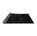 Sideview of Abstract Gray Modern Rug, abs1971gry