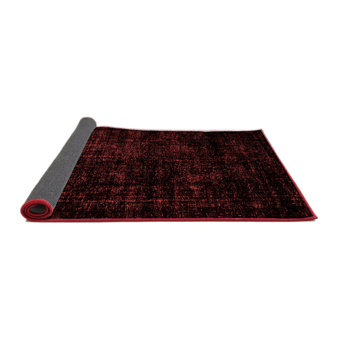 Abstract Red Modern Area Rugs
