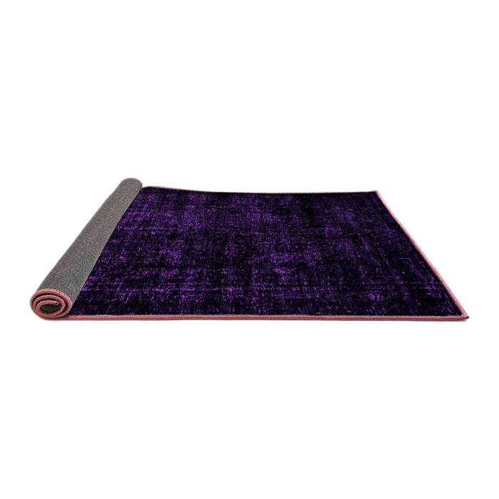 Sideview of Abstract Pink Modern Rug, abs1971pnk