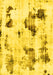 Abstract Yellow Modern Rug, abs1972yw