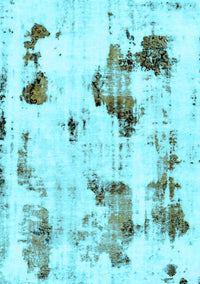 Abstract Light Blue Modern Rug, abs1972lblu