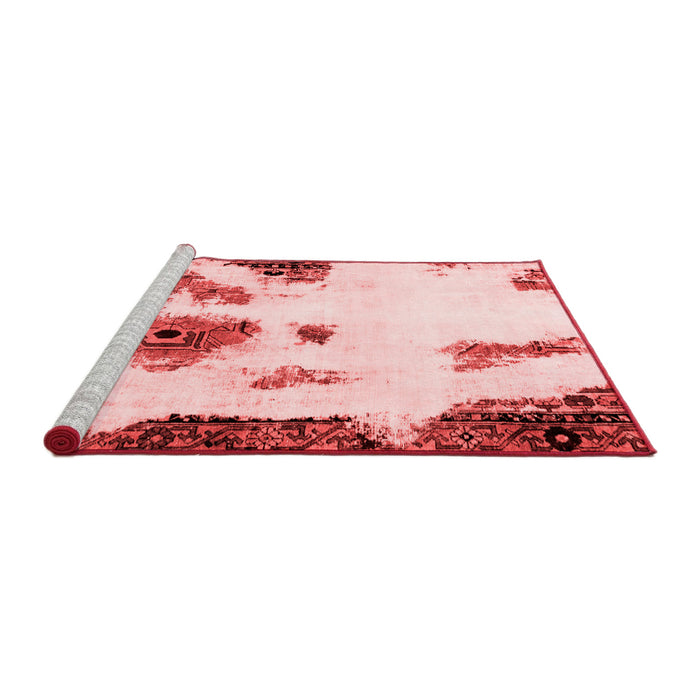 Modern Red Washable Rugs