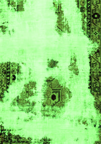 Abstract Green Modern Rug, abs1974grn