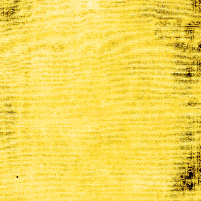 Solid Yellow Modern Rug, abs1975yw