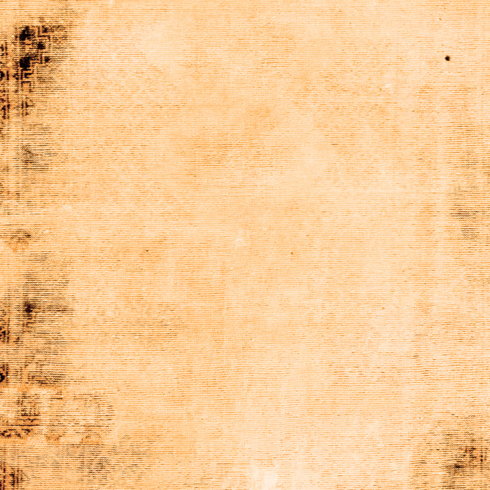 Solid Orange Modern Rug, abs1975org