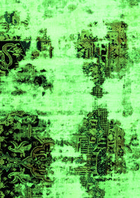 Abstract Green Modern Rug, abs1976grn