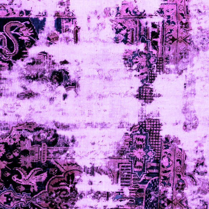 Abstract Purple Modern Rug, abs1976pur