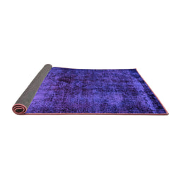 Sideview of Persian Purple Bohemian Rug, abs1977pur