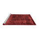 Bohemian Red Washable Rugs