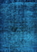 Machine Washable Persian Light Blue Bohemian Rug, wshabs1977lblu