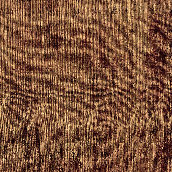 Square Machine Washable Abstract Brown Modern Rug, wshabs1978brn