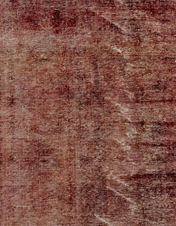 Abstract Saffron Red Modern Rug, abs1978