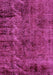 Machine Washable Abstract Pink Modern Rug, wshabs1978pnk