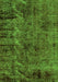 Abstract Green Modern Rug, abs1978grn