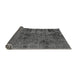 Sideview of Abstract Gray Modern Rug, abs1978gry