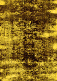 Abstract Yellow Modern Rug, abs1979yw