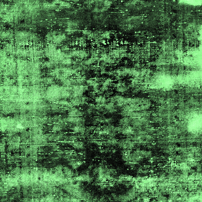 Machine Washable Abstract Emerald Green Modern Area Rugs, wshabs1979emgrn