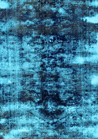 Abstract Light Blue Modern Rug, abs1979lblu