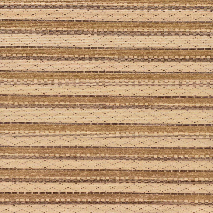 Square Abstract Chocolate Brown Solid Rug, abs197