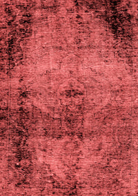 Abstract Red Modern Rug, abs1980red