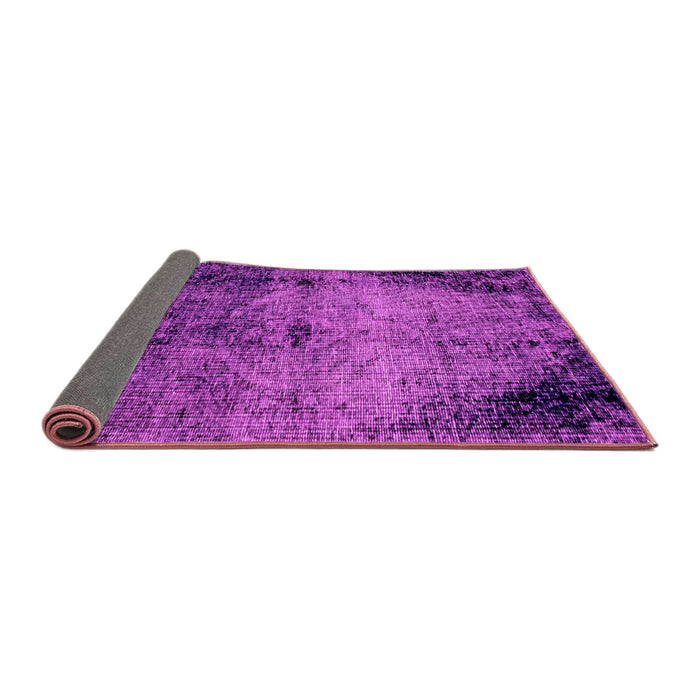 Sideview of Abstract Pink Modern Rug, abs1980pnk