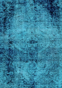 Abstract Light Blue Modern Rug, abs1980lblu