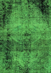 Abstract Green Modern Rug, abs1980grn