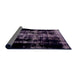 Sideview of Abstract Black Modern Rug, abs1981