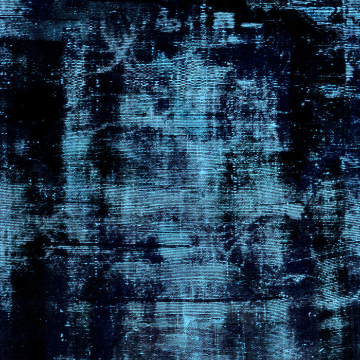 Abstract Light Blue Modern Rug, abs1981lblu