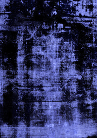 Abstract Blue Modern Rug, abs1981blu