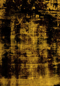 Abstract Yellow Modern Rug, abs1981yw