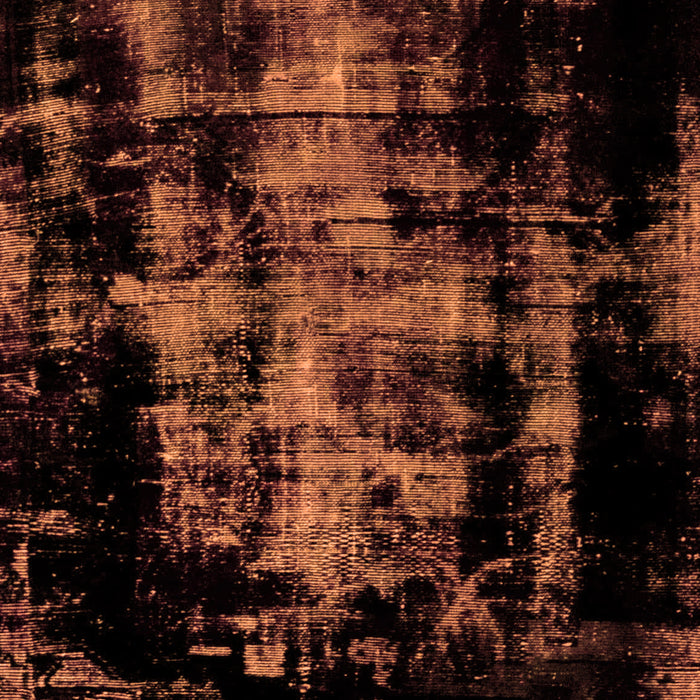 Machine Washable Abstract Orange Modern Area Rugs, wshabs1981org