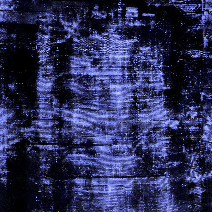 Machine Washable Abstract Blue Modern Rug, wshabs1981blu