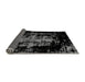 Sideview of Abstract Gray Modern Rug, abs1981gry