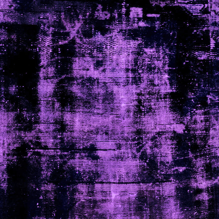 Machine Washable Abstract Purple Modern Area Rugs, wshabs1981pur