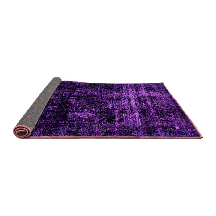 Sideview of Abstract Pink Modern Rug, abs1982pnk