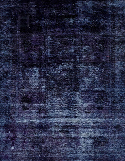 Abstract Blue Modern Rug, abs1982