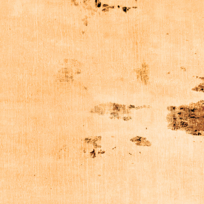 Square Machine Washable Abstract Orange Modern Area Rugs, wshabs1983org