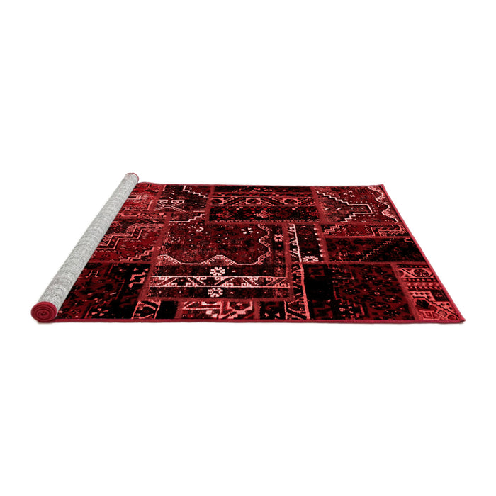 Transitional Red Washable Rugs