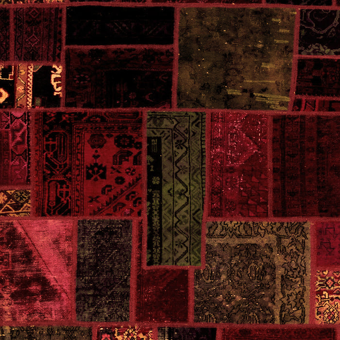 Machine Washable Patchwork Orange Transitional Area Rugs, wshabs1986org