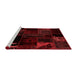 Transitional Red Washable Rugs