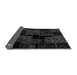 Sideview of Patchwork Gray Transitional Rug, abs1987gry