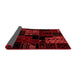 Patchwork Red Transitional Area Rugs